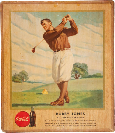 1947 Coke Broadside AP Bobby Jones